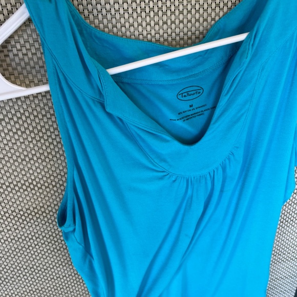 Talbots V Neck Sleeveless Top, Size Medium - Picture 2 of 3